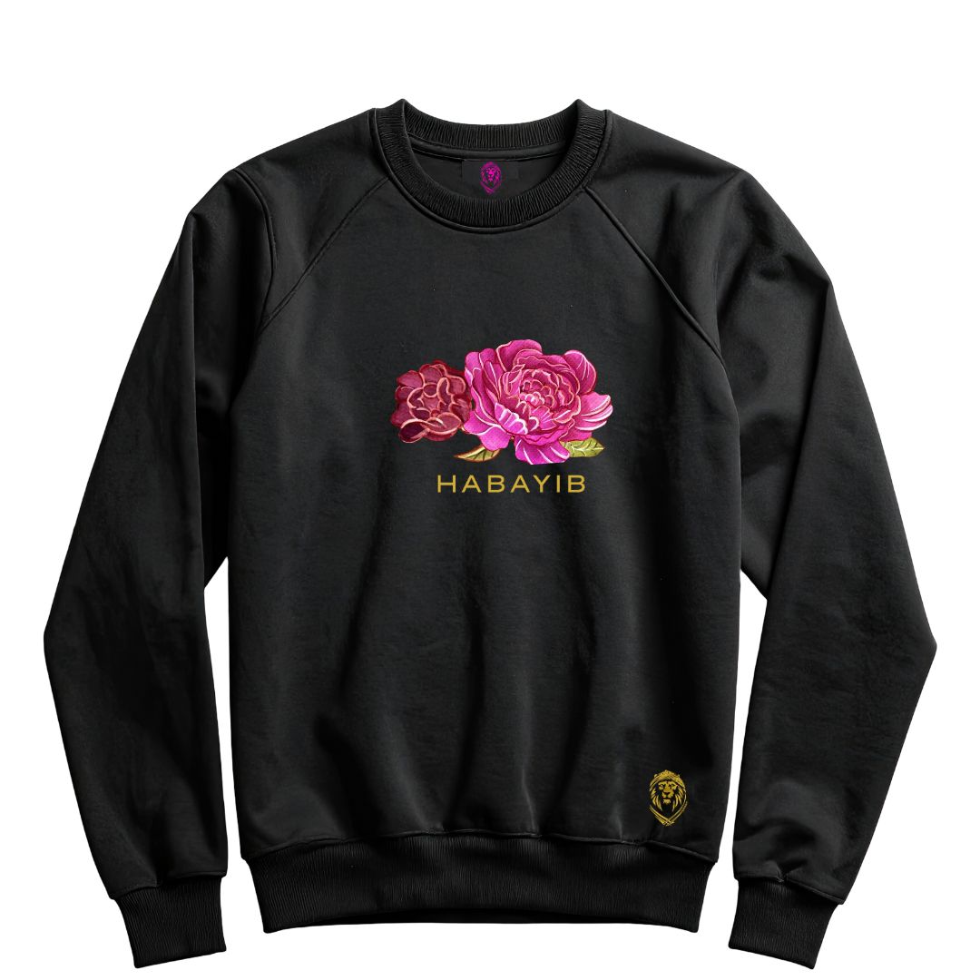 Sweatshirt Femme Fucsia Glow-Black