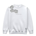 Sweatshirt Blossom Mist -White