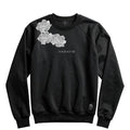 Sweatshirt Blossom Mist -Black
