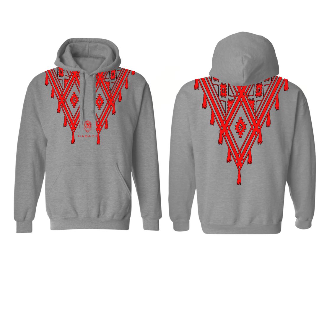 Hoodie FUSION SHEMAGH -Gray